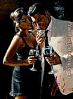 Fabian Perez Canvas Paintings - The Proposal iv
